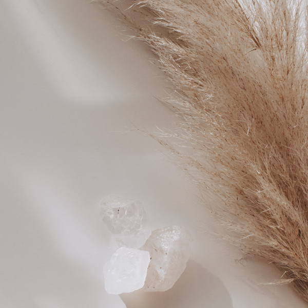 working with crystals at quietude